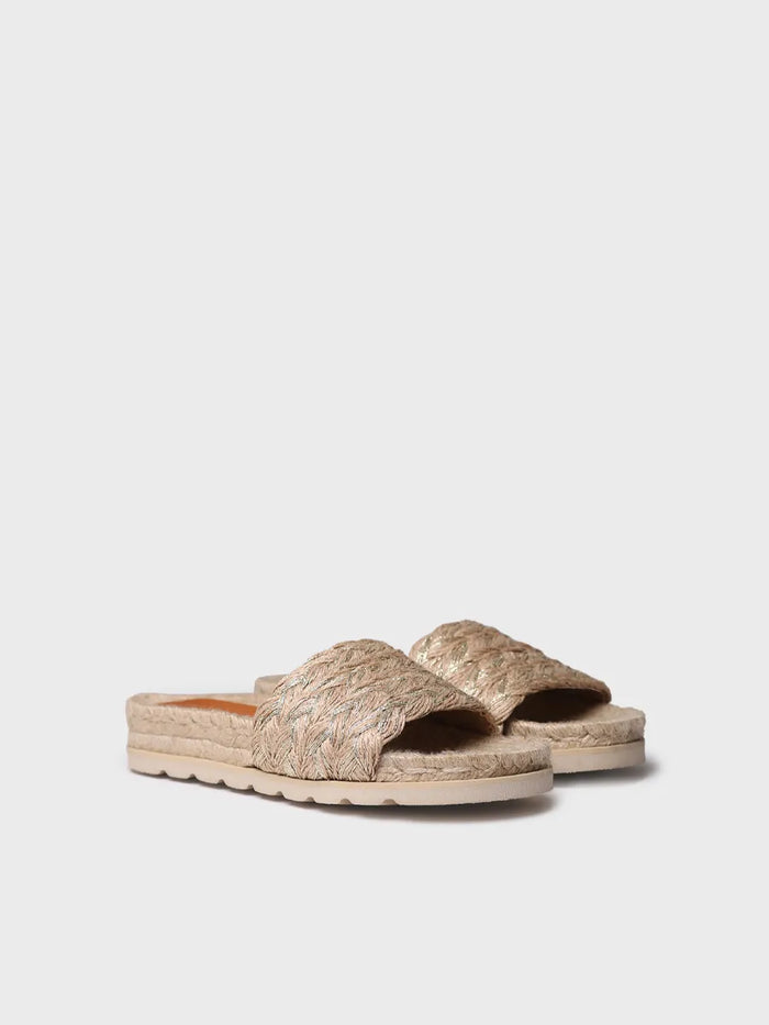 toni pons DELTA-PH - Sandalia abierta de mujer en yute | DELTA-PH Tienda de fábrica