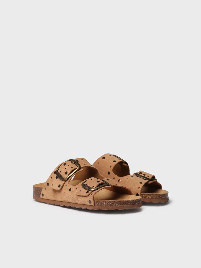 toni pons GRETEL - Sandalia BIO de mujer en serraje con hebillas y tachuelas | GRETEL Precios de Black Friday