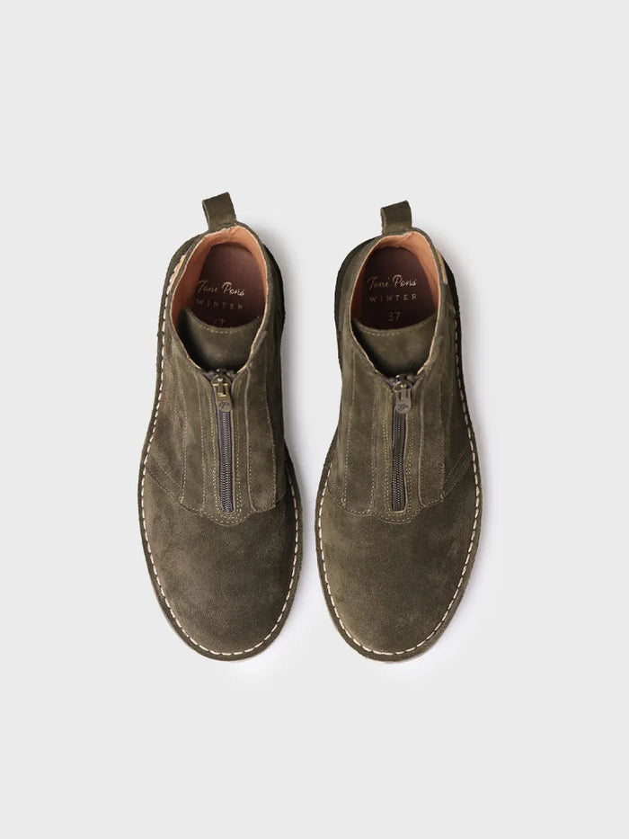 toni pons INDIA-SY - Botín para mujer en serraje | INDIA-SY Oferta exclusiva
