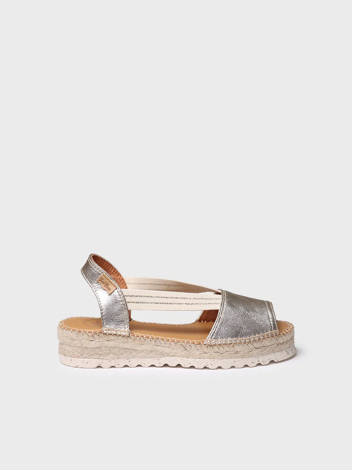 toni pons ESTEL-SW - Sandalia de plataforma de yute para mujer | ESTEL-SW