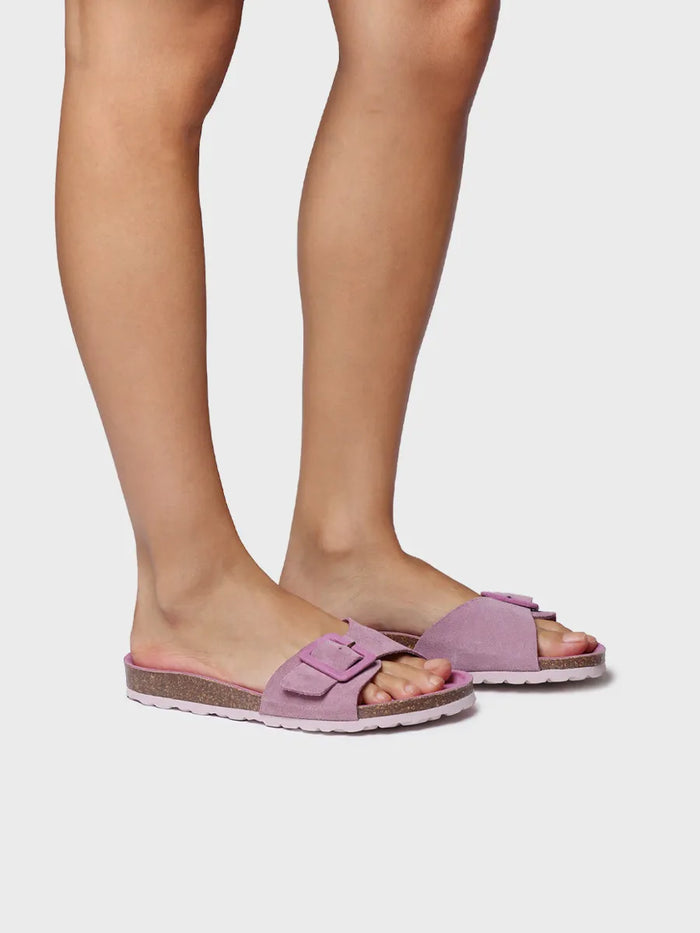 toni pons GLIDE-QT - Sandalia BIO de mujer con hebilla y suela de corcho | GLIDE-QT Rebajas de fin de temporada