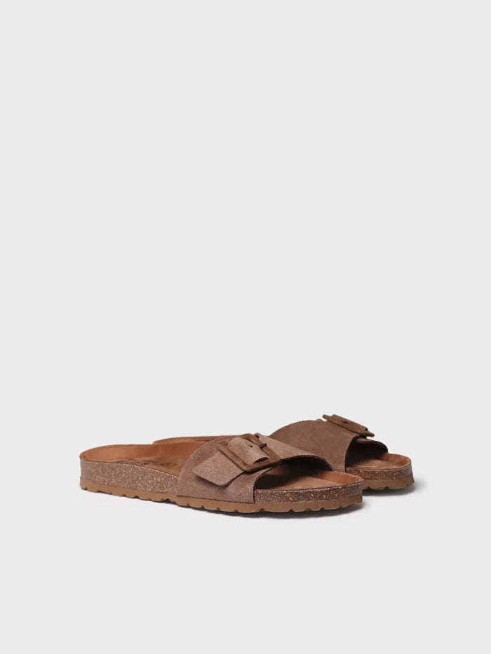 toni pons GLIDE-QT - Sandalia BIO de mujer con hebilla y suela de corcho | GLIDE-QT Devoluciones gratuitas