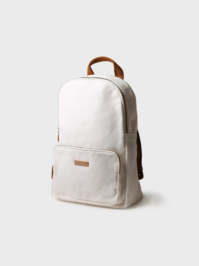 toni pons GLORIA - Mochila de lona de algodón con tiras en ante vegano | GLORIA Envío gratis