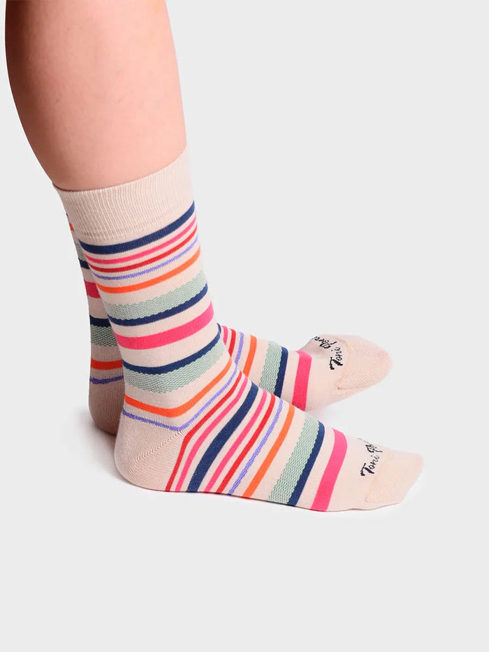 toni pons QUEL-BR - Calcetines unisex en algodón a rayas | QUEL-BR Descuento por venta flash