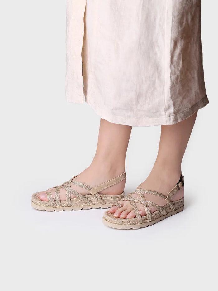 toni pons DAISY-PH - Sandalia plana de yute de mujer | DAISY-PH Outlet