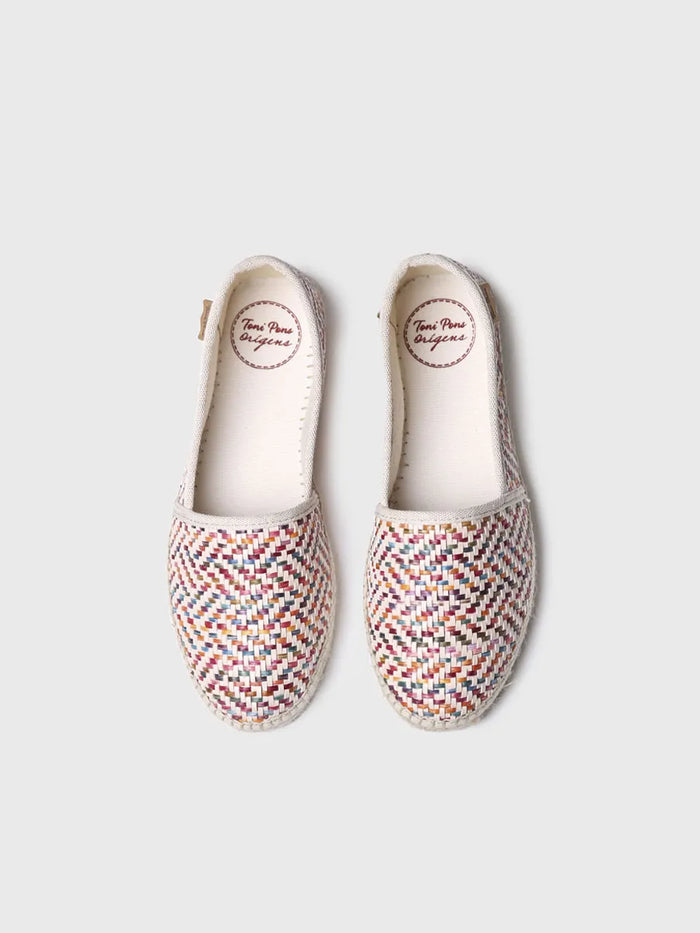 toni pons ALMA-MS - Alpargata plana de mujer en rafia | ALMA-MS Tienda