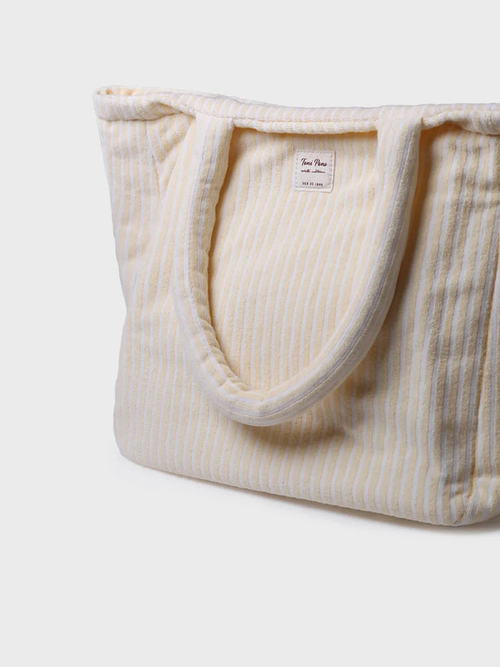 toni pons CARIOCA - Bolso shopper de mujer en tejido tipo toalla a rayas | CARIOCA COMPRAR AHORA