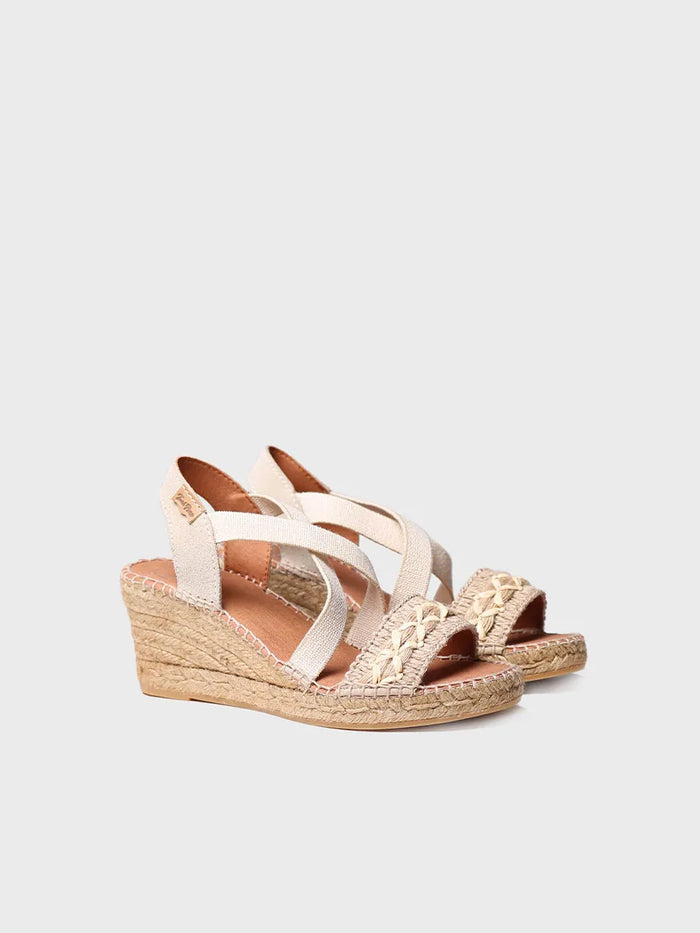 toni pons SUSA-BN - Sandalia de cuña de yute para mujer | SUSA-BN Descuento por venta flash