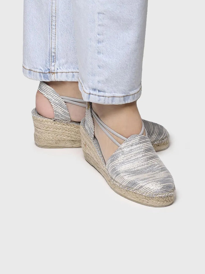 toni pons TANIA-ZR - Alpargata de cuña con tiras elásticas | TANIA-ZR Rebajas de fábrica