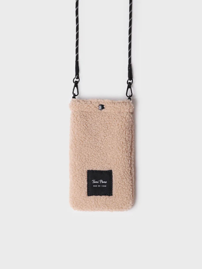 toni pons GABIN - Bolso para el móvil en material tipo borrego | GABIN COMPRAR AHORA