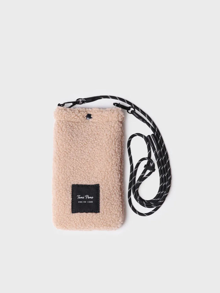 toni pons GABIN - Bolso para el móvil en material tipo borrego | GABIN COMPRAR AHORA
