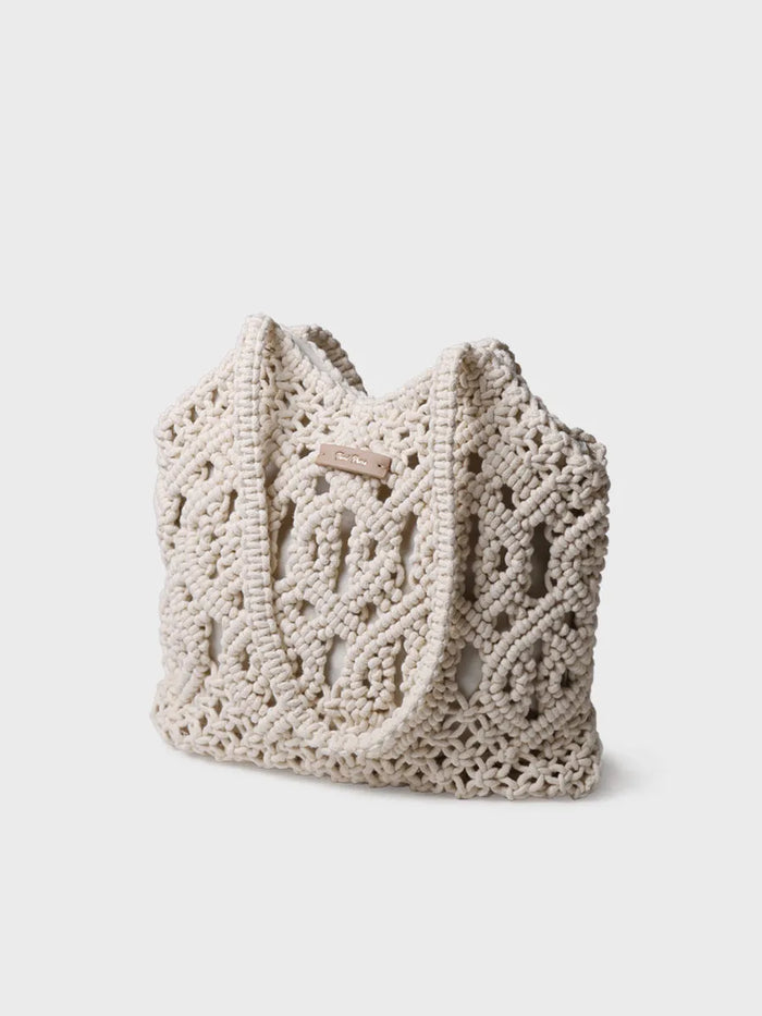 toni pons MARISSA - Bolso en macramé con bolsillo | MARISSA Gran oferta