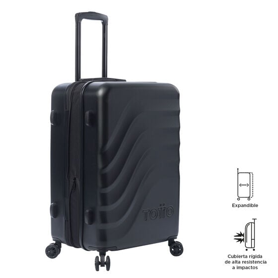 totto Maleta Bazy+ M - Black Ahorra y exporta