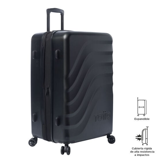 totto Maleta Bazy+ L - Black Precios de Black Friday
