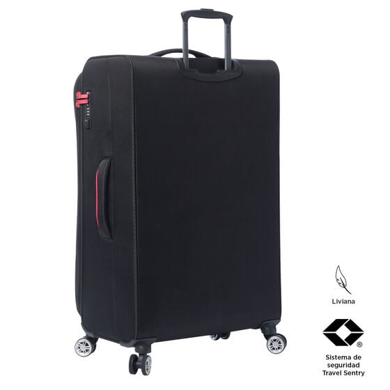totto Maleta Liviana L - Black En oferta