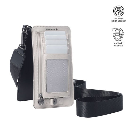 totto Portateléfono Style - Negro/gris Oferta exclusiva