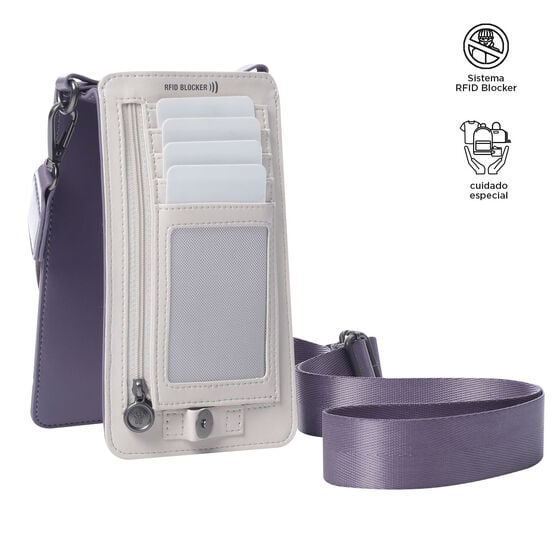 totto Portateléfono Style - Negro/morado Rebajas