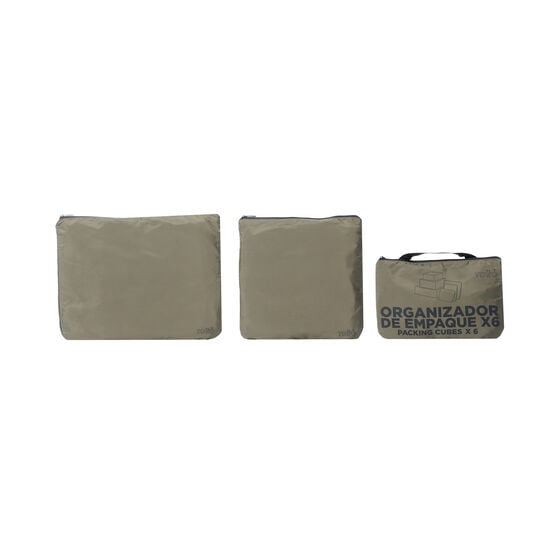 totto Organizador Packing Cube X6 - Desert Taupe