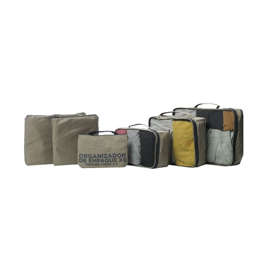 totto Organizador Packing Cube X6 - Desert Taupe Los más vendidos