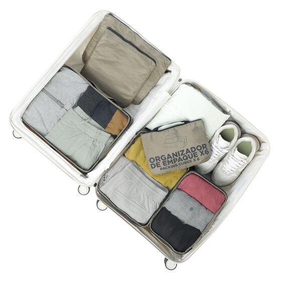totto Organizador Packing Cube X6 - Desert Taupe Los más vendidos