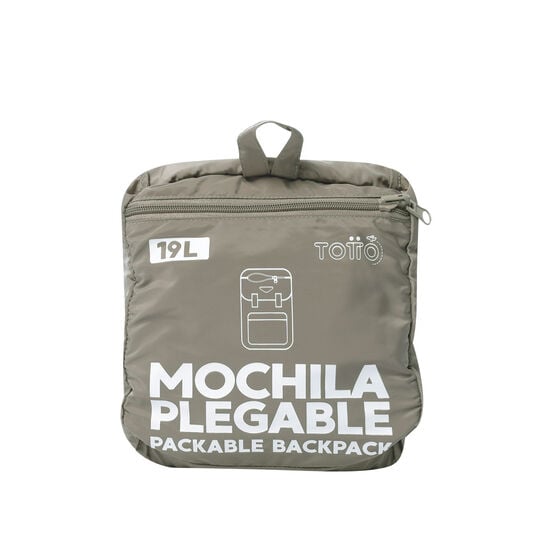 totto Mochila plegable Collapse - Desert Taupe Tienda