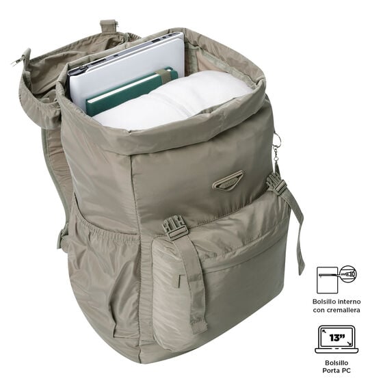totto Mochila plegable Collapse - Desert Taupe Tienda