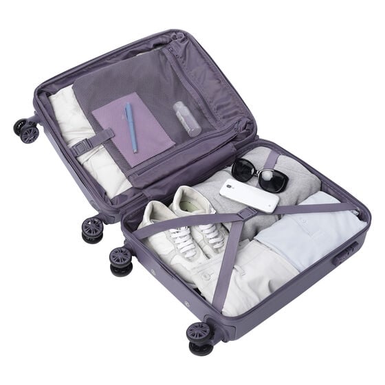 totto Kit maleta de cabina + almohada Montana Grape Último día