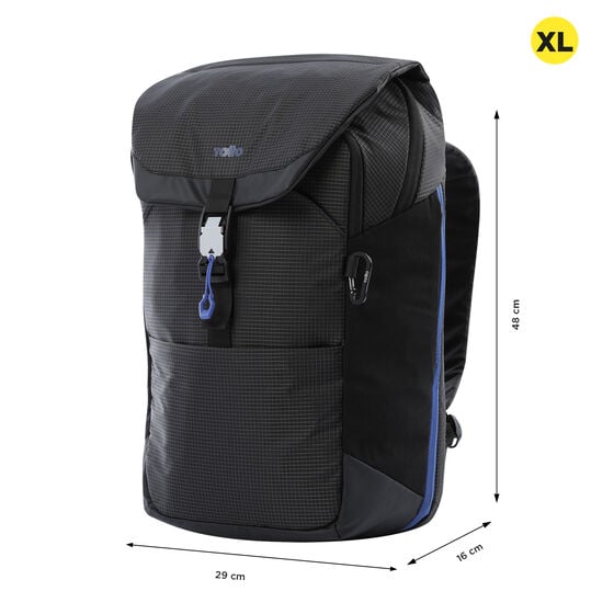 totto Mochila Dual - Black Solo queda un día