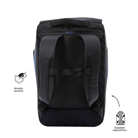 totto Mochila Dual - Black Solo queda un día