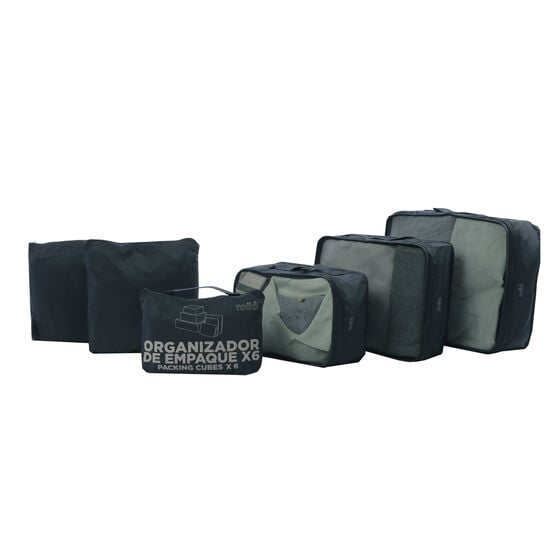 totto Organizador Packing Cube X6 - Salute Descuento por venta flash