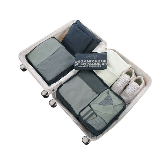 totto Organizador Packing Cube X6 - Salute Descuento por venta flash