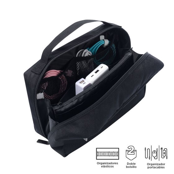 totto Organizador Teck Pack - negro Rebajas