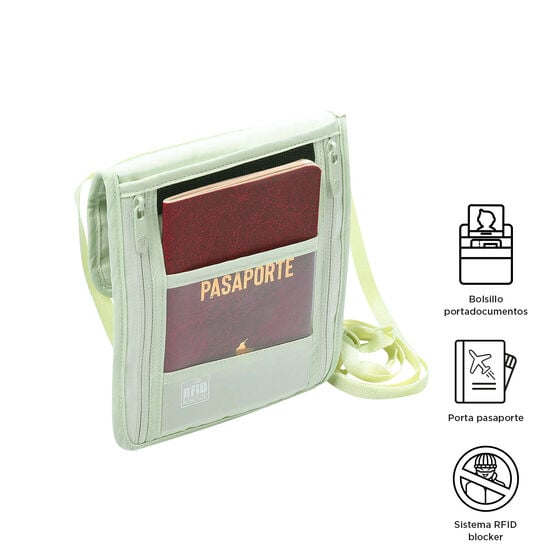 totto Porta Pasaporte Hang - Meadow Mist Tienda