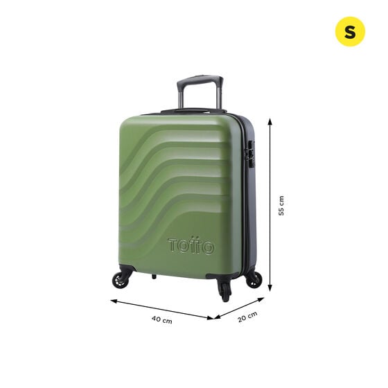 totto Maleta Bazy S - Cedar Green Precio de fábrica