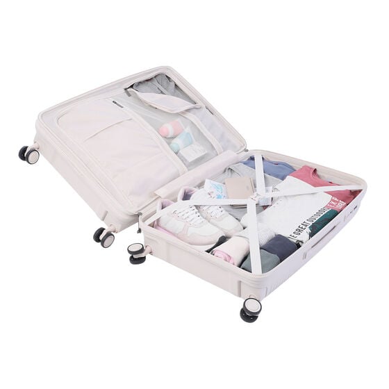 totto Maleta Traveler M - White Sand Promoción por tiempo limitado