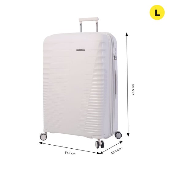 totto Maleta Traveler L - White Sand Solo hoy