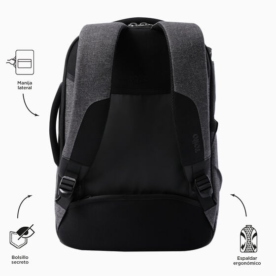totto Mochila GTX 2.0 L - Charcoal Mix Solo queda un día