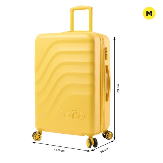 totto Maleta Bazy+ M - Super Lemon Superdescuento