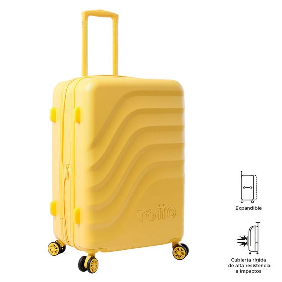 totto Maleta Bazy+ M - Super Lemon Superdescuento