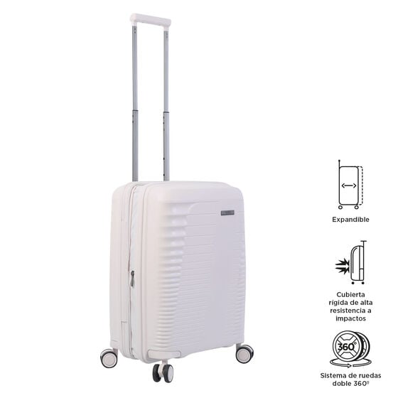 totto Maleta Traveler S - White Sand Grandes descuentos