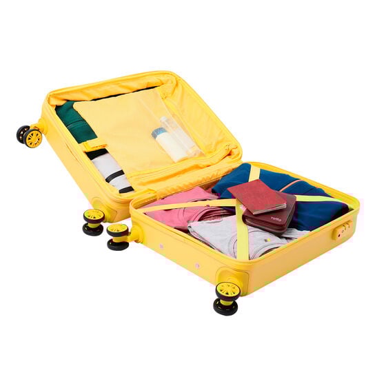 totto Maleta Bazy+ S - Super Lemon Última moda