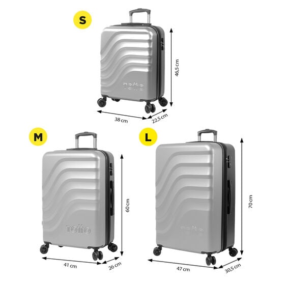 totto Juego de maletas Expandible Bazy+ - Super Lemon Outlet