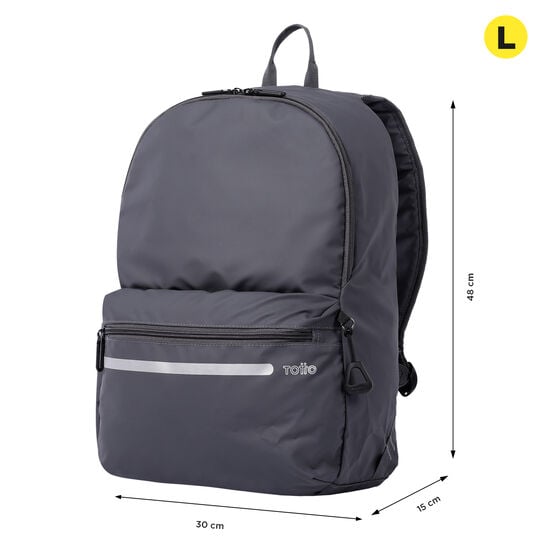 totto Mochila Green Code - Titanium Rebajas baratas