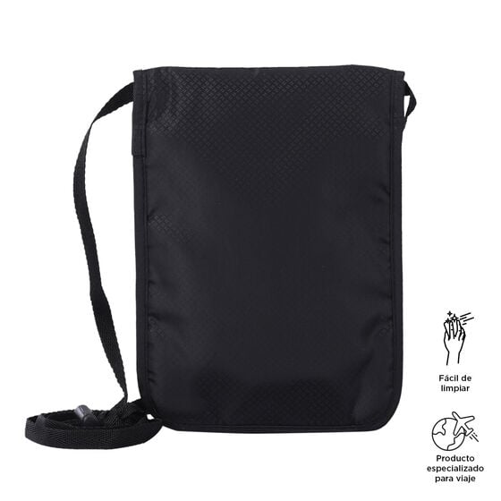 totto Porta Pasaporte Hang - Black Ventas relámpago
