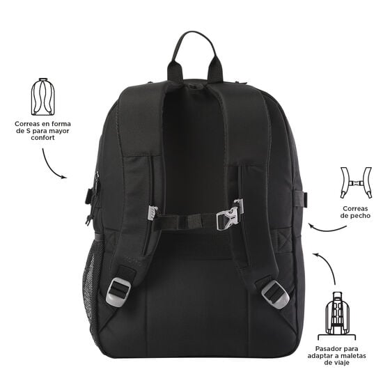 totto Mochila Molyk - Negro Descuento