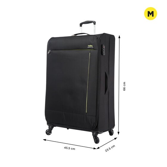 totto Maleta Travel Lite M - Negro Últimos 3 días