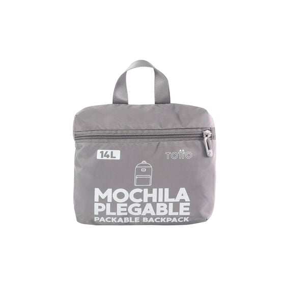 totto Mochila plegable Xingu -Titanium Última moda