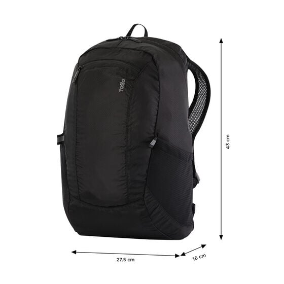 totto Mochila plegable Troker - Negro Grandes ahorros