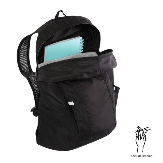 totto Mochila plegable Troker - Negro Grandes ahorros