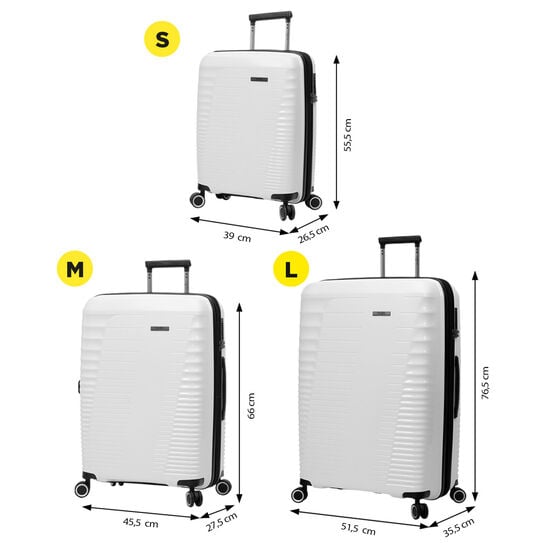 totto Juego de maletas Traveler - Deco Rose Rebajas de fin de temporada